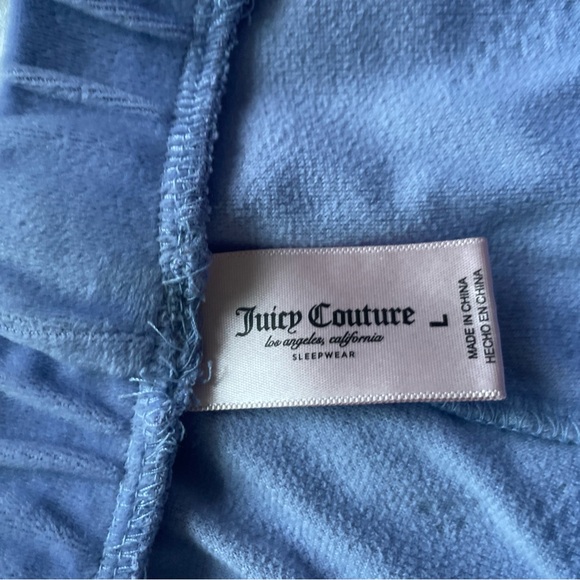 Vintage Y2K Juicy Couture Lavender Velour PJ Set - Picture 6 of 8